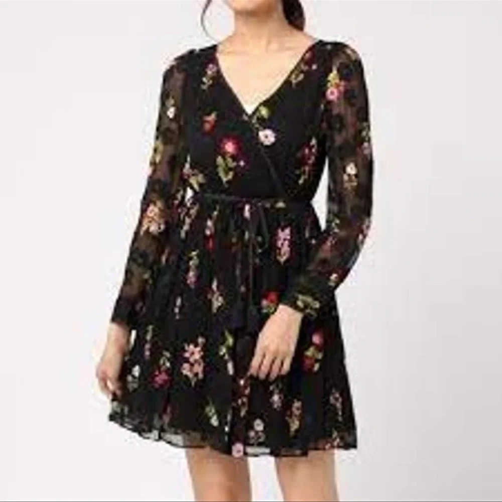 Kate Spade ♠️ Bloom Silk & Cotton Floral Dress
